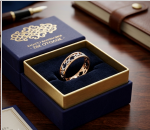 Aliança de casamento de ouro russa, aliança de casamento de ouro