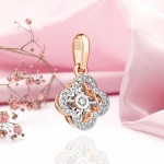 Gioielli con diamanti danzanti