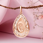 Goldanhänger Ikone ortodoxní