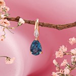 SOKOLOV zlat obesek z diamanti