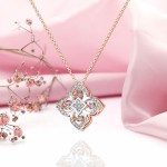 Колье с танцующим бриллиантом купить