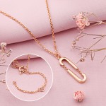 Buy red gold necklace 585