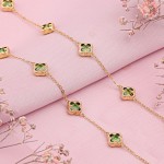 Χρυσή αλυσίδα κίτρινος χρυσός Swarovski®