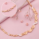 Gold collier Russian Gold 585 Bicolor