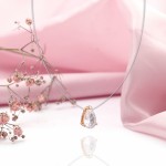 Zlata ogrlica verižica iz najlona 585