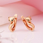 Kinderohrringe SOKOLOV Rotgold 585