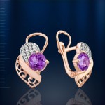 Goldohrringe Russisches Gold 585