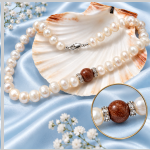 Compra un collaret de perles de plata 925