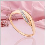 Buy gold ring 585 with zirconia