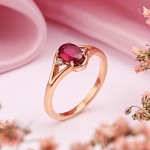 SOKOLOV guldring 585 med diamanter