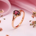 SOKOLOV guldring 585 med diamanter