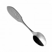 Detská strieborná miska "Na zub"