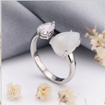Buy silver ring moonstone SOKOLOV