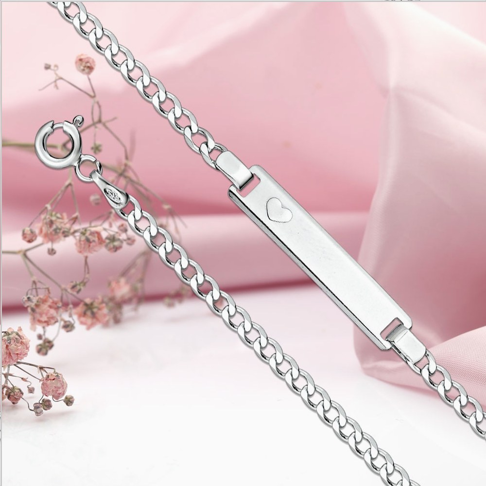 Silverarmband med tallrik 925