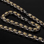 Стальная цепочка и браслет