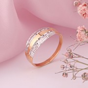 Золотое кольцо из российского золота 585 пробы.