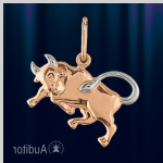 Zodiákus jel "Bika" orosz arany