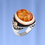 Pánský prsten z ruského stříbra