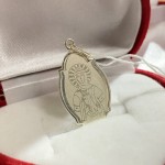 Zawieszka srebrna ikona „Święta Olga”