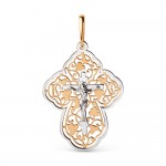 Orthodox kruis 585 goud met kruisbeeld