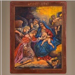 Icono de pintura a mano