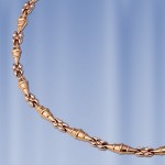 Gold Collier Russian Gold 585 Bicolor