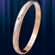 Ruský zlatý snubní prsten, zlatý snubní prsten
