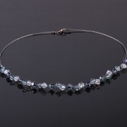 Halskette mit Swarovski-Kristallen