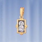 Icono ruso plata