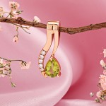 SOKOLOV guldvedhæng med diamanter