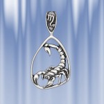 Semnul zodiacal argintiu „Scorpion”