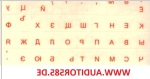 Russische toetsenbordstickers voor pc-toetsenbord