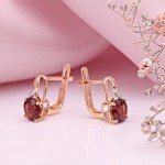 SOKOLOV gouden oorbellen met diamanten in Duitsland Granaat