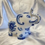 Gschel pengekasse "Elephant" i porcelæn