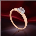 Ρωσικά χρυσά σκουλαρίκια Swarovski®