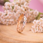 Руски златен пръстен двуцветен