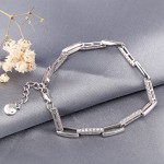 Pulseira em prata com zircônia cúbica 925 SOKOLOV