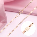 Rose gold chain made of 585 gold
