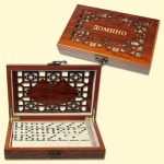Spil "Domino", i æske 20x12x4 cm