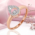 Dancing Diamond guldring 585 i Tyskland