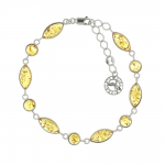 Pulsera de plata 925 con ámbar