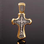 Cross pendant silver