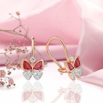 Øredobber til barn gull 585