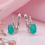 Купить серьги из серебра 925 пробы.