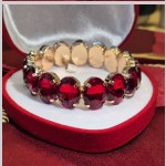 Bracciale elastico con zirconi