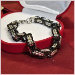 Bracciale in acciaio da uomo "Koenigskette"