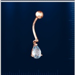 Body piercing russian gold
