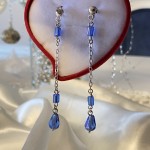 Silver earrings with Swarovski®