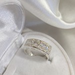 Сребърен пръстен “кристален блясък”. Цирконий