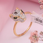 SOKOLOV in Germania Acquista anello in oro giallo con diamanti
